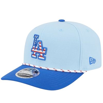 Los Angeles Dodgers Men's MLB 4th of July New Era 9Seventy Stretch-Snap Hat