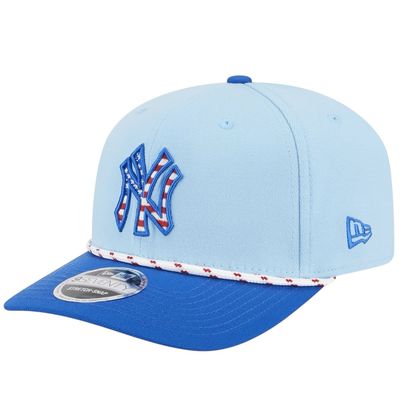 New York Yankees Men's MLB 2025 4th of July New Era 9Seventy Stretch-Snap Hat