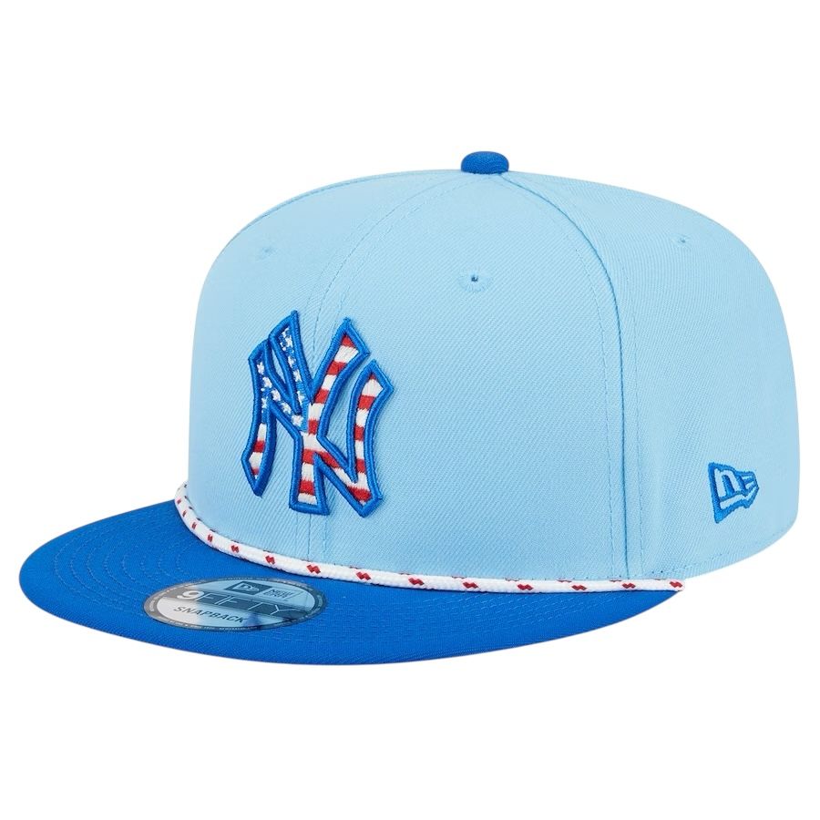 New York Yankees Men's MLB 2025 4th of July New Era 9Fifty Snapback Hat
