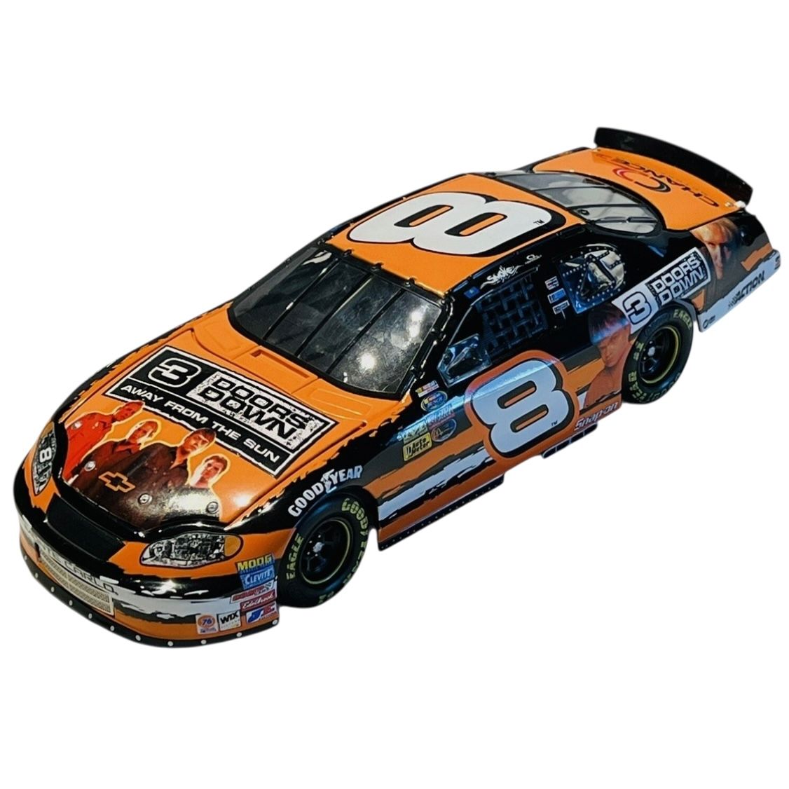 Tony Stewart #8 3 Doors Down 2003 Monte Carlo 1:24 Scale Stock Car