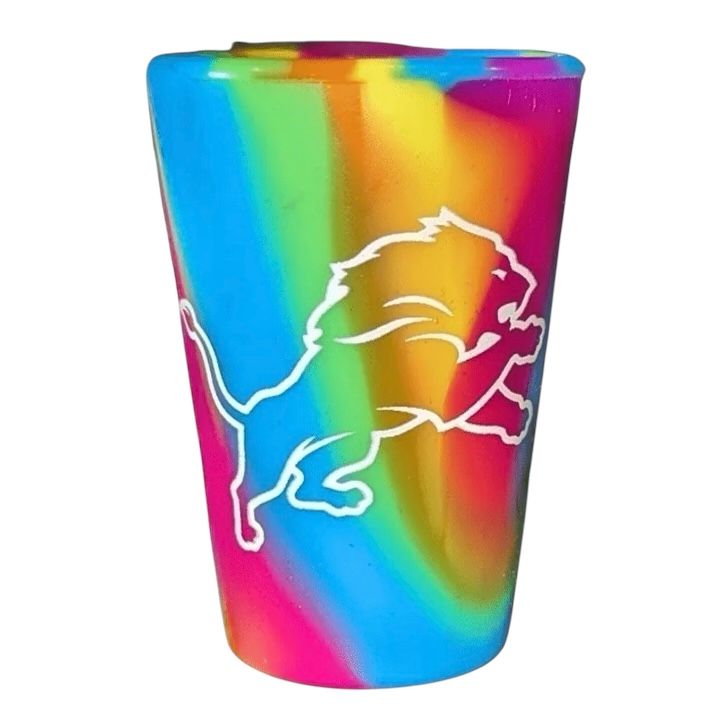 Detroit Lions WinCraft 1.5oz. Hippie Hop Silicone Shot Glass