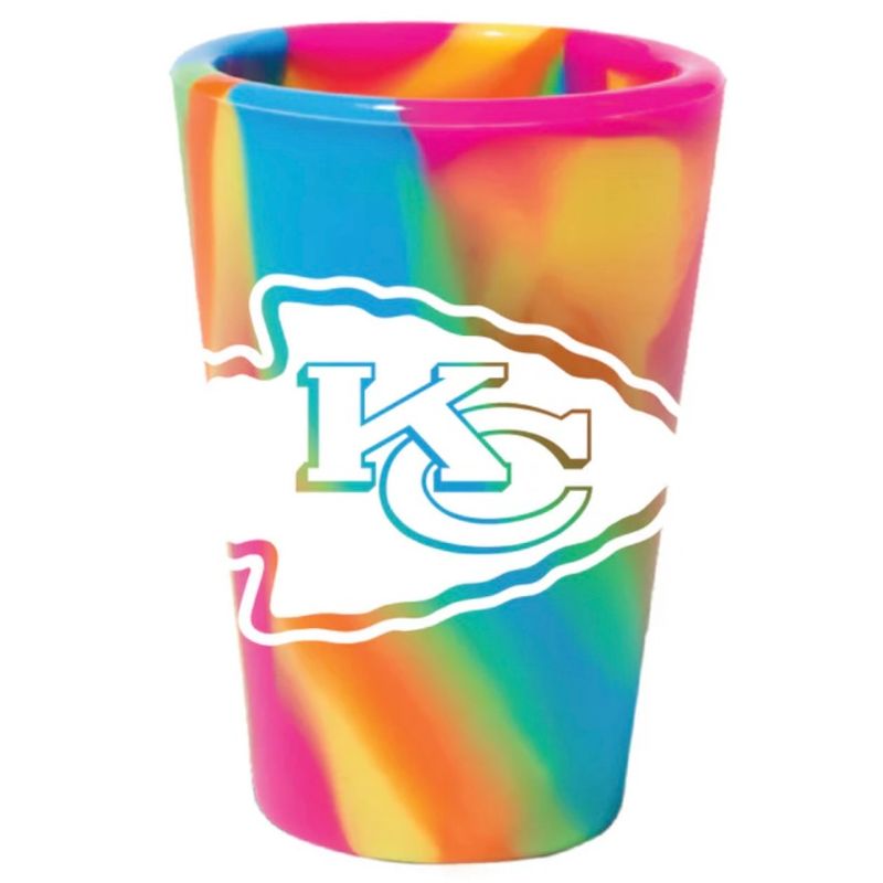 Kansas City Chiefs WinCraft 1.5oz. Hippie Hop Silicone Shot Glass