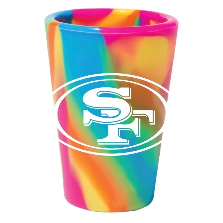 San Francisco 49ers WinCraft 1.5oz. Hippie Hop Silicone Shot Glass