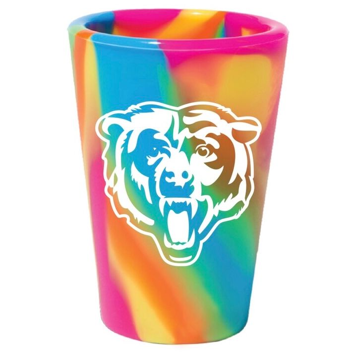 Chicago Bears WinCraft 1.5oz. Hippie Hop Silicone Shot Glass