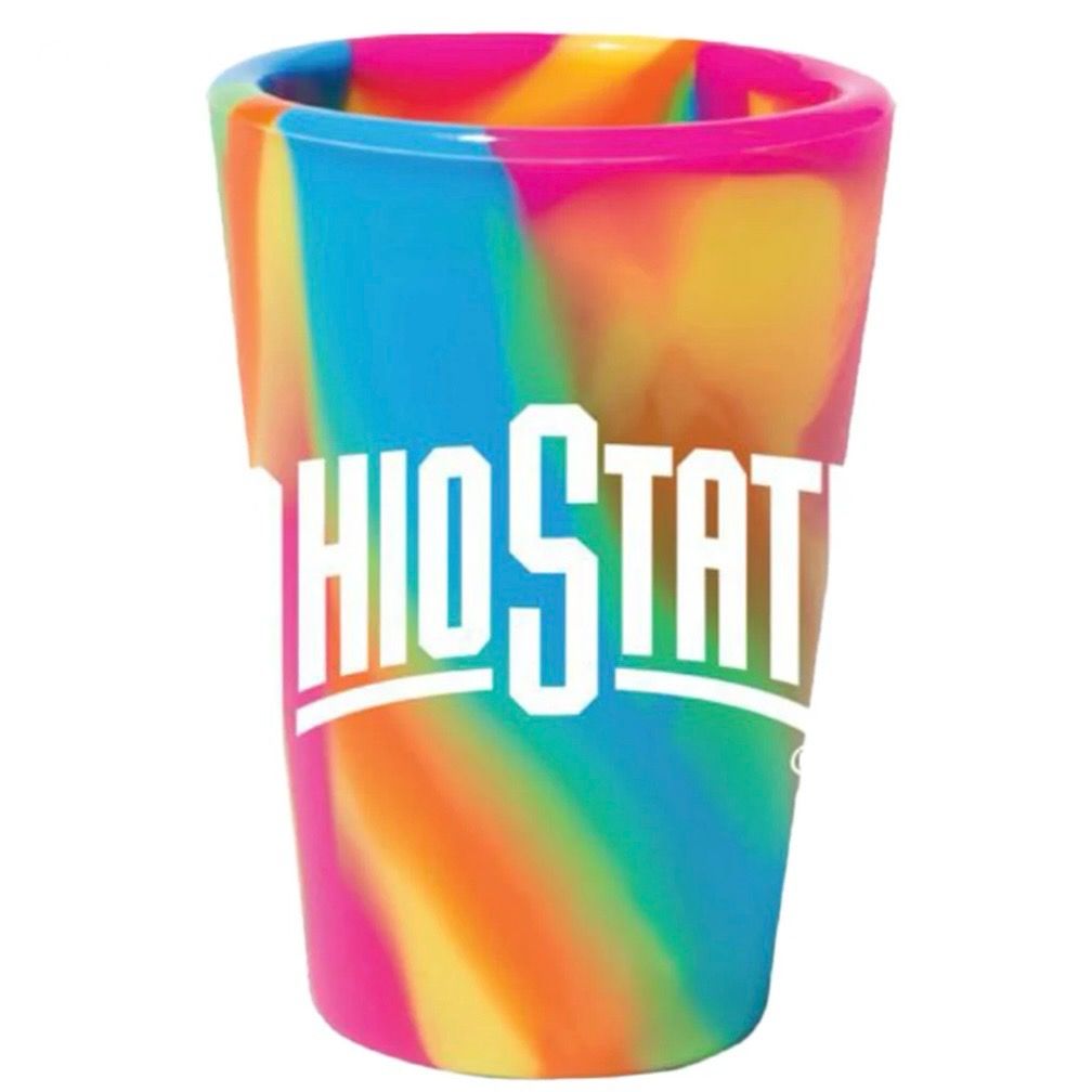 Ohio State Buckeyes WinCraft 1.5oz. Hippie Hop Silicone Shot Glass
