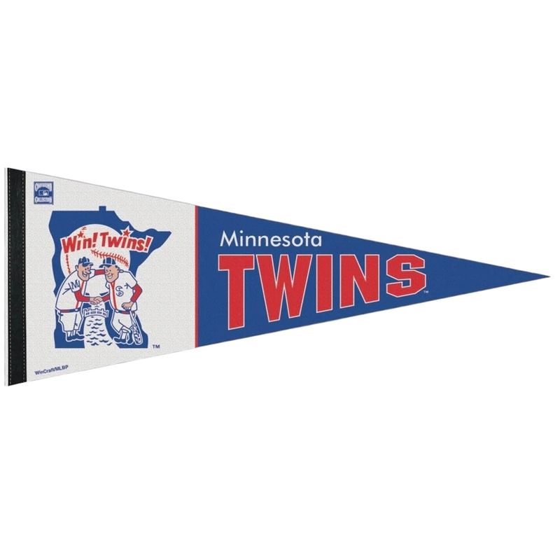 Minnesota Twins Vintage 12" x 30" Premium Pennant