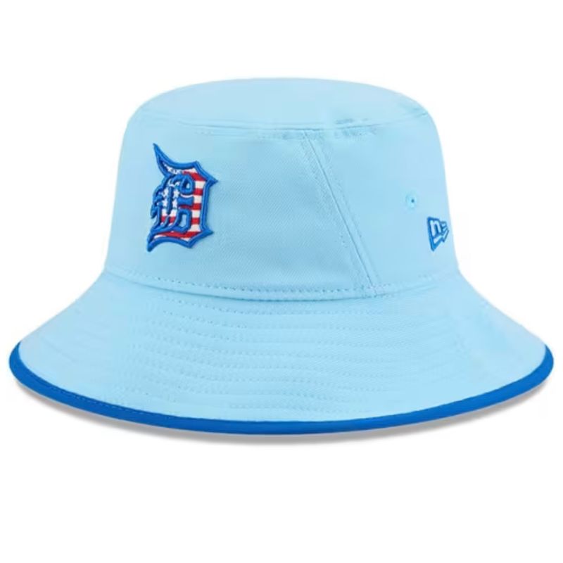 Detroit Tigers 2025 4th of July New Era Bucket Hat