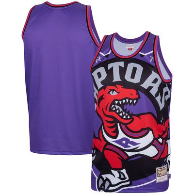 Toronto Raptors Men’s Mitchell & Ness Hardwood Classics Big Face Tank Jersey Tank Top