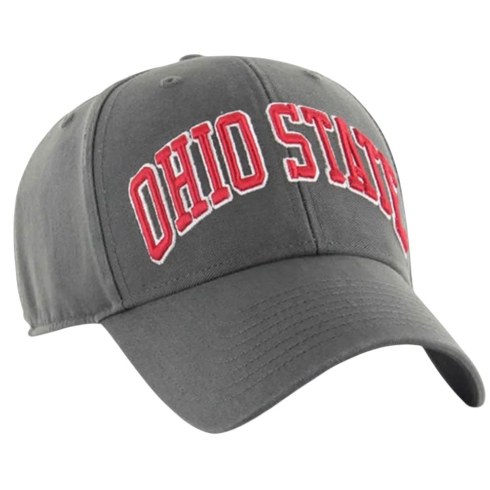 Ohio State Buckeyes Men’s Charcoal 47 Brand MVP Adjustable Hat