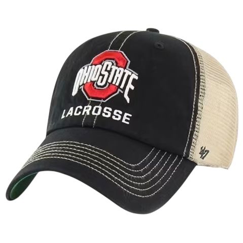 Ohio State Buckeyes Men’s Lacrosse 47 Trawler Clean Up Adjustable Hat
