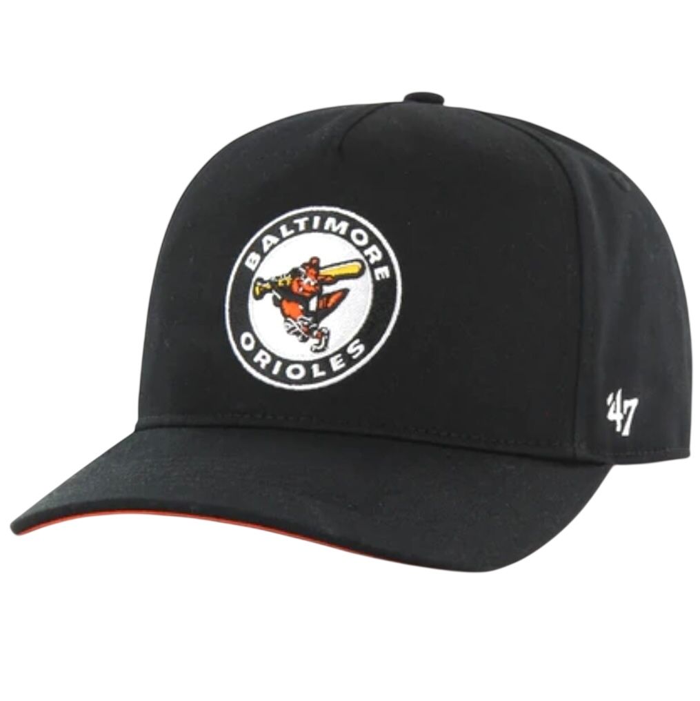 Baltimore Orioles Men’s Black 47 Hitch Adjustable Hat