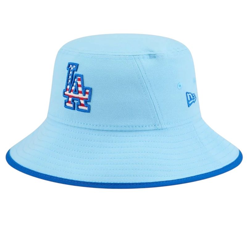 Los Angeles Dodgers 2025 4th of July New Era Bucket Hat