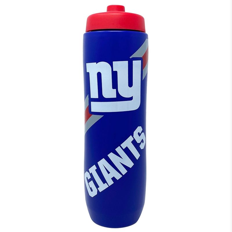 New York Giants 34oz Squeezy Water Bottle