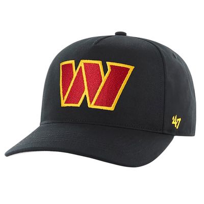Washington Commanders Men's Black 47 Brand Hitch Adjustable Hat