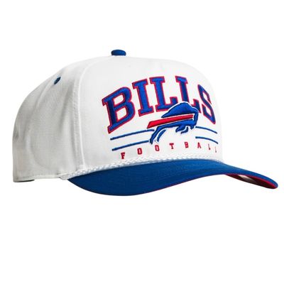Buffalo Bills Men’s White Roscoe 47 Hitch Snapback Hat