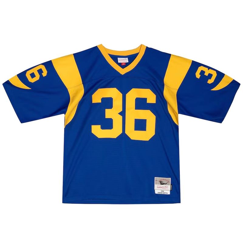 Los Angeles Rams Jerome Bettis 1994 Blue Mitchell & Ness Men's Legacy Jersey