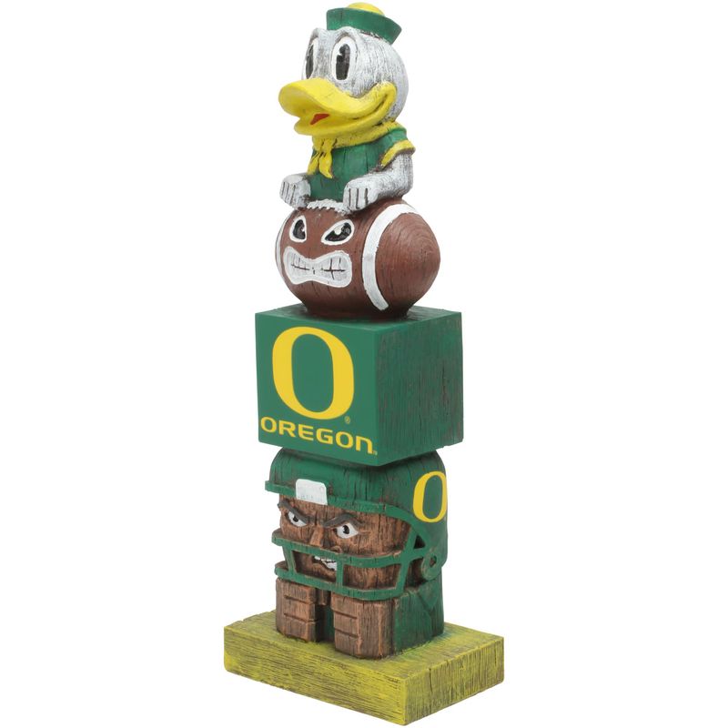Oregon Ducks Tiki Totem Team Statue