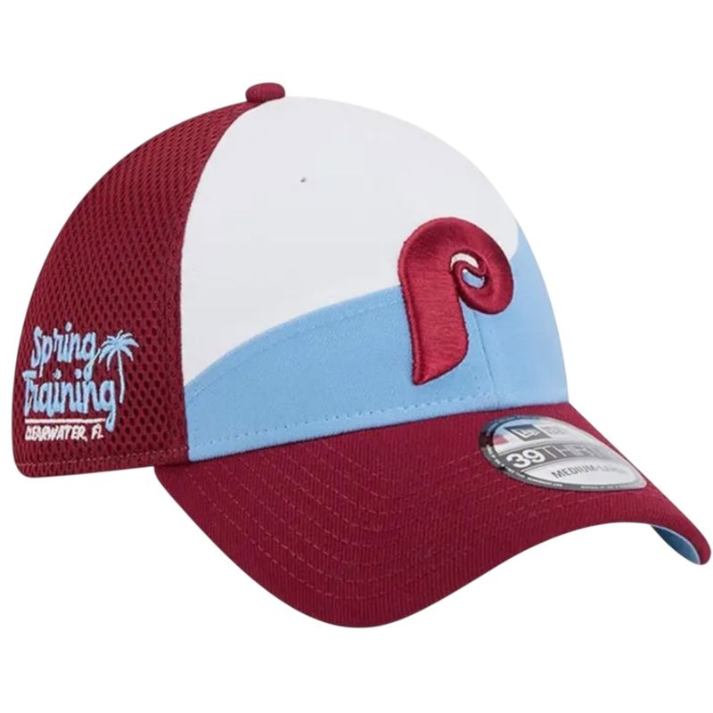 Philadelphia Phillies Men's Historic Curve Spring Training New Era 39THIRTY Flex Fit Hat