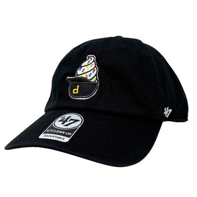 Pittsburgh Pirates Men’s Black 47 Brand Clean Up Spring Training Ice Cream Cup Current Day Adjustable Hat