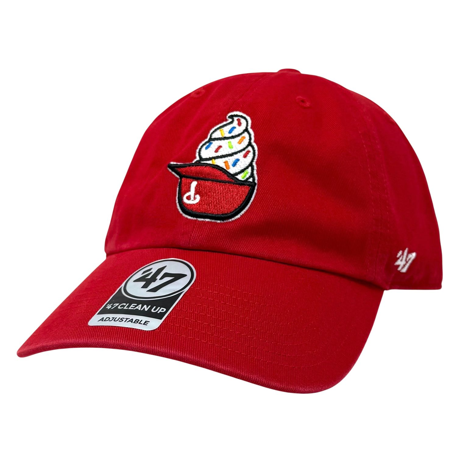 Philadelphia Phillies Men’s Red 47 Brand Clean Up Spring Training Ice Cream Cup Current Day Adjustable Hat