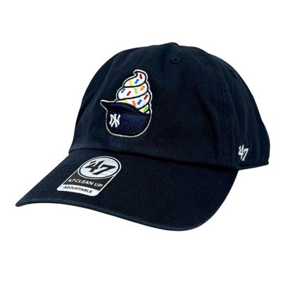 New York Yankees Men’s Navy 47 Brand Clean Up Spring Training Ice Cream Cup Current Day Adjustable Hat