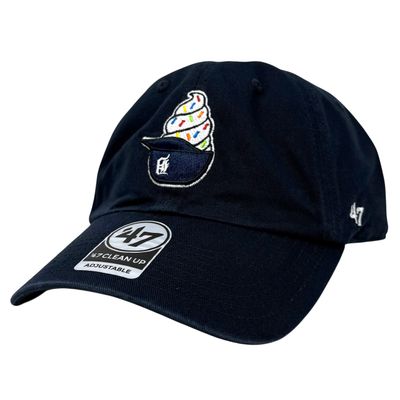 Detroit Tigers Men’s Navy 47 Brand Clean Up Spring Training Ice Cream Cup Current Day Adjustable Hat