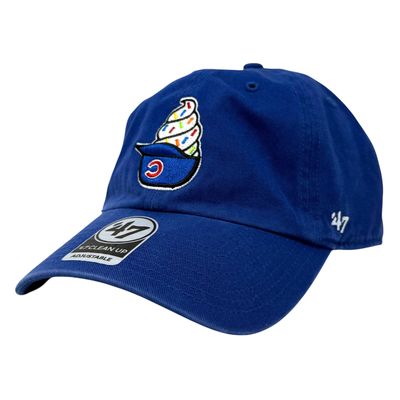 Chicago Cubs Men’s Blue 47 Brand Clean Up Spring Training Ice Cream Cup Current Day Adjustable Hat
