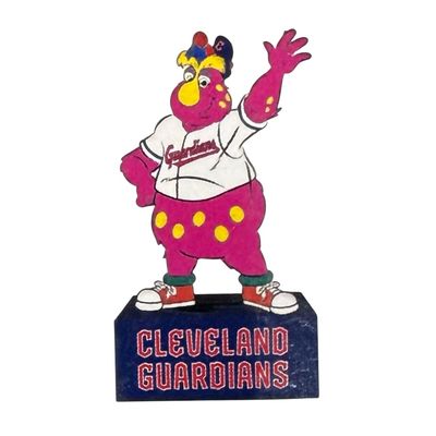 Cleveland Guardians Mascot Statue
