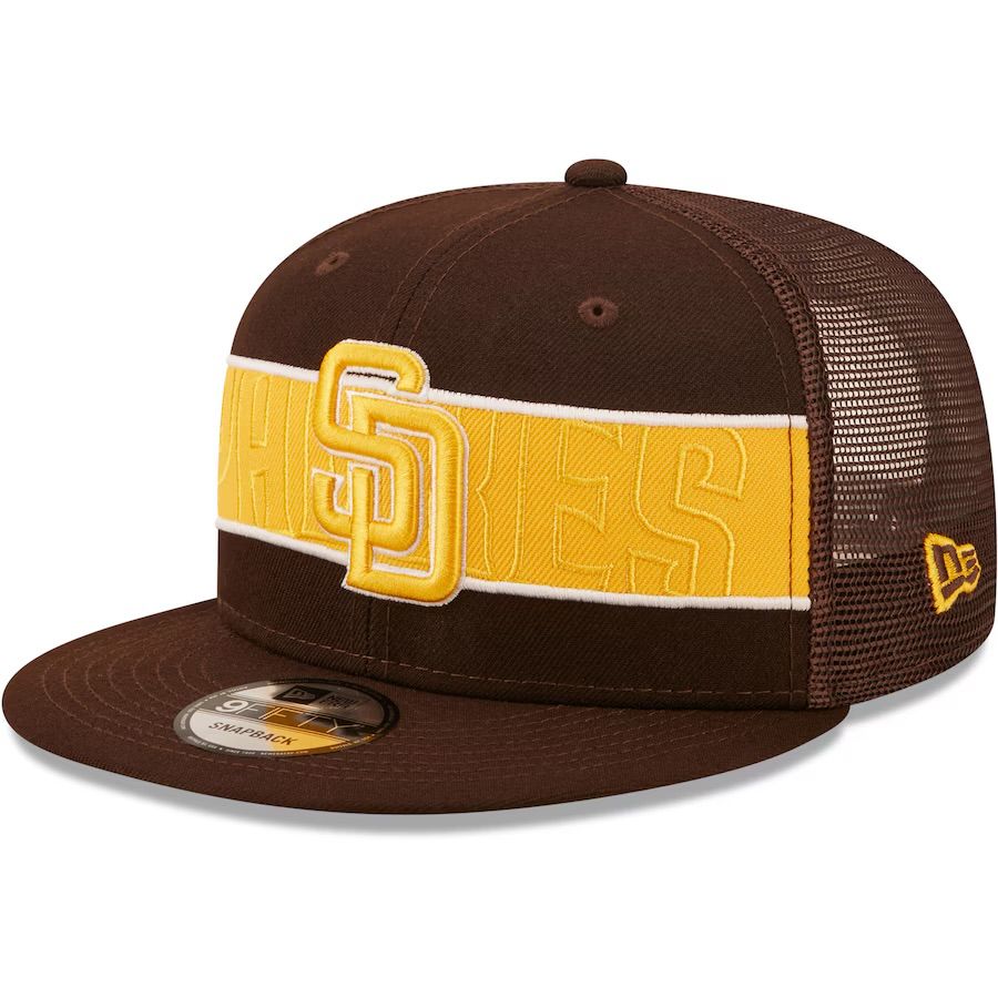 San Diego Padres Men's Tonal Band New Era 9Fifty Snapback Hat