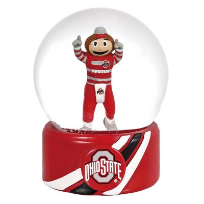 Ohio State Buckeyes 100mm Mascot Glass Water Snow Globe