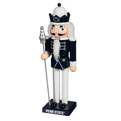 Penn State Nittany Lions 12” x 3” Wooden Nutcracker Statue Penn State Nittany Lions 12” x 3” Wooden Nutcracker Statue