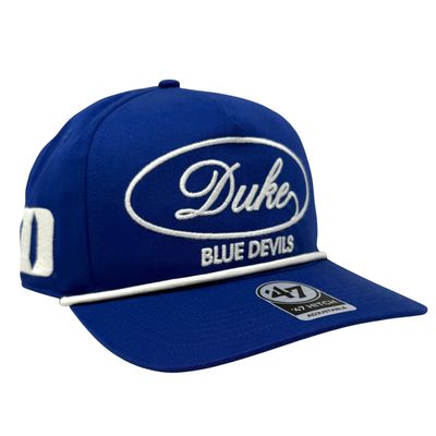 Duke Blue Devils Men’s Blue Foundational 47 Hitch Rope Snapback Hat
