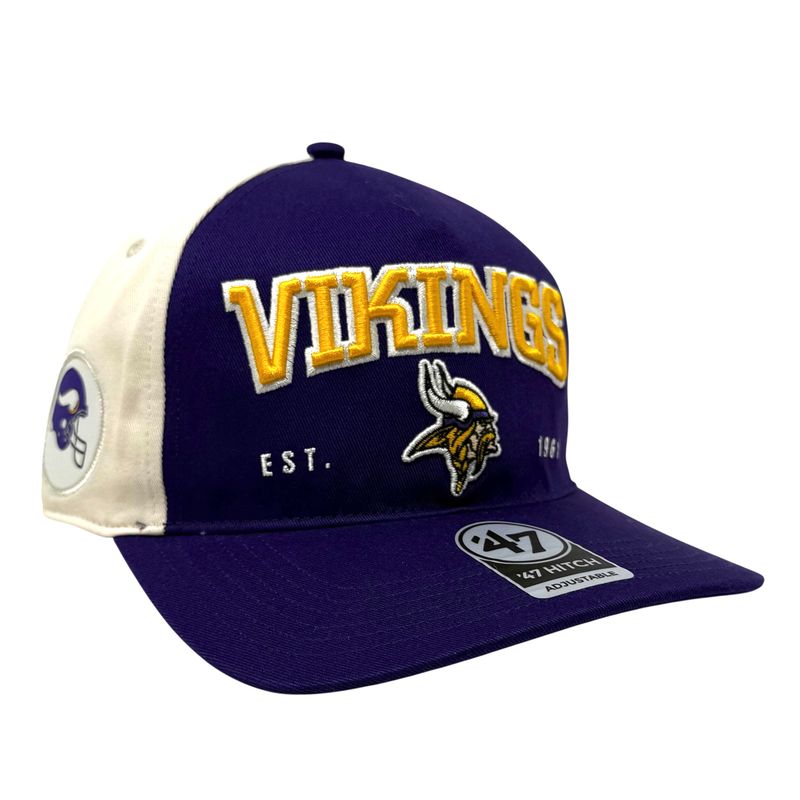 Minnesota Vikings Men’s Purple Headline 47 Hitch Snapback Hat