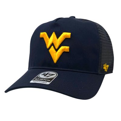 West Virginia Mountaineers Men’s Navy 47 Brand Hitch Adjustable Hat