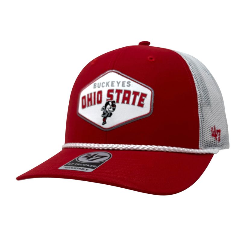 Ohio State Buckeyes Men’s Vintage 47 Brand Trucker Adjustable Hat