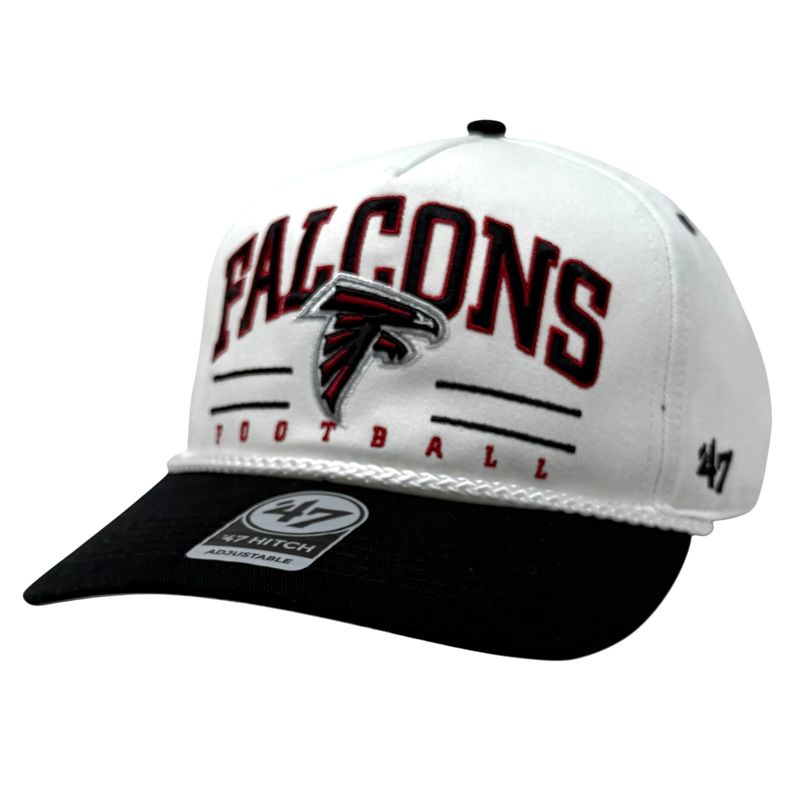 Atlanta Falcons Men’s White Roscoe 47 Hitch Snapback Hat