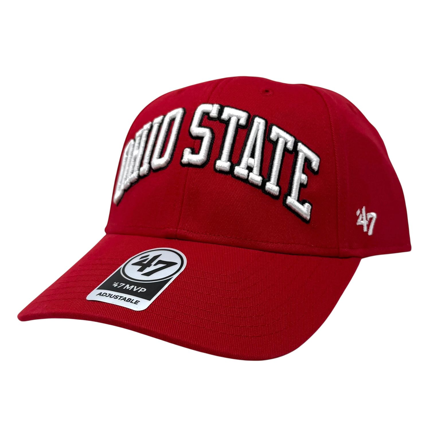 Ohio State Buckeyes Men’s Red 47 Brand MVP Adjustable Hat