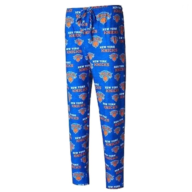 New York Knicks Men's Concepts Sport Zest Pajama Pants