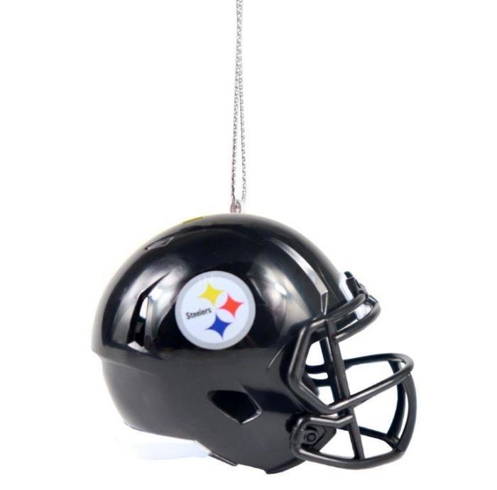 Pittsburgh Steelers Team Helmet Christmas Ornament