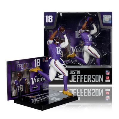 Minnesota Vikings Justin Jefferson Jersey NFL McFarlane Legacy Series Figure 34