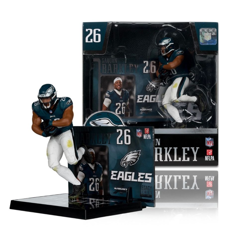 Philadelphia Eagles Saquon Barkley NFL McFarlane Legacy Series Figure 35