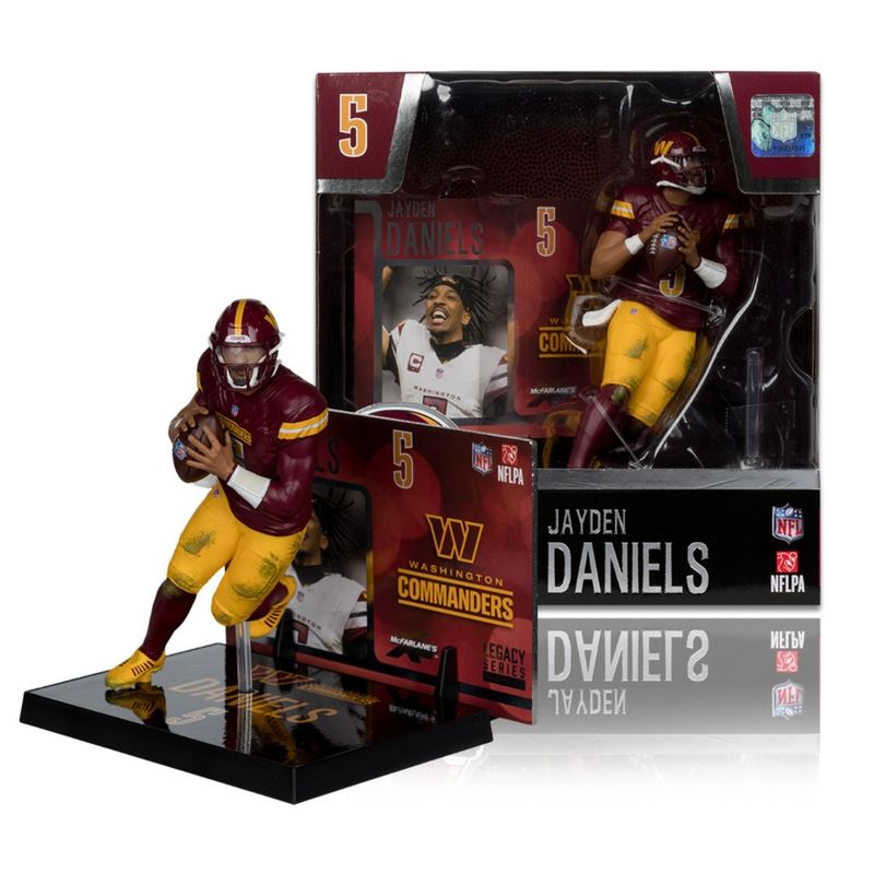 Washington Commanders Jayden Daniels NFL McFarlane Legacy Series Figure 37