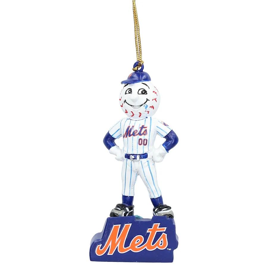 New York Mets Mascot Statue Christmas Ornament New York Mets Mascot Statue Christmas Ornament