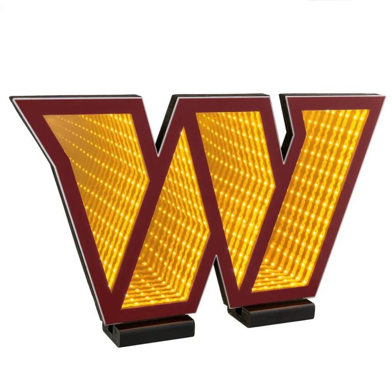 Washington Commanders LED Infinity Logo Light