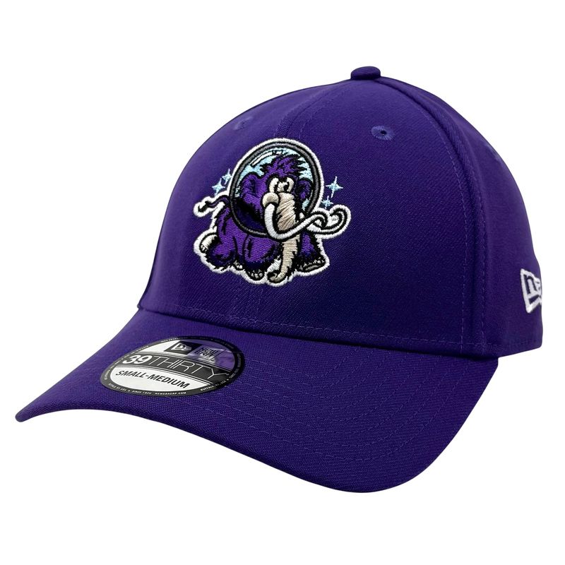 Erie Seawolves Men’s Purple Moon Mammoths New Era 39THIRTY Flex Hat