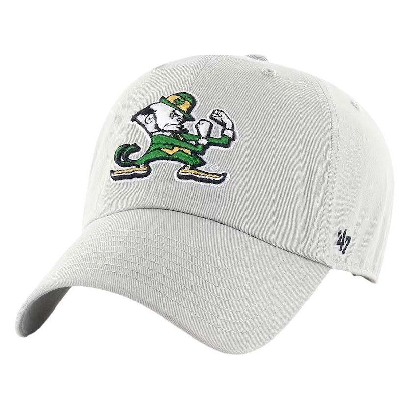 Notre Dame Fighting Irish Men’s 47 Brand Clean Up Adjustable Hat