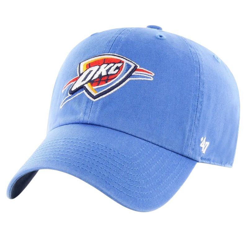 Oklahoma City Thunder Men’s 47 Brand Clean Up Adjustable Hat Oklahoma City Thunder Men’s 47 Brand Clean Up Adjustable Hat