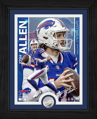 Buffalo Bills Josh Allen Artist Proof Silver Coin Photo Mint