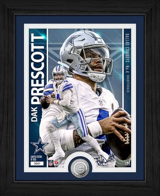 Dallas Cowboys Dak Prescott Artist Proof Silver Coin Photo Mint