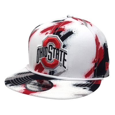 Ohio State Buckeyes Men’s Paint New Era Snapback Hat Ohio State Buckeyes Men’s Paint New Era Snapback Hat